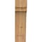 Ekena Millwork 6"W x 10"D x 22"H Merced Rough Sawn Knee Brace, Western Red Cedar BRC06X10X22MRC00RWR - alternate 3
